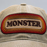 Gorra Kingmonster Retro Beige 70s