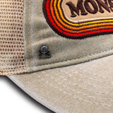 Gorra Kingmonster Retro Beige 70s