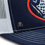 Gorra Trucker flags Blue / orange