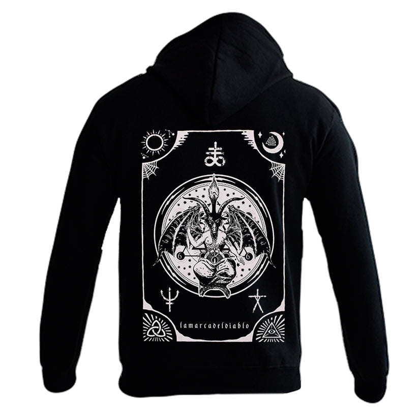 Sudadera Con Cierre Baphomet