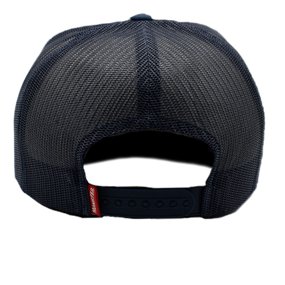 Gorra  Blue Racing Flag Snapback / King Monster