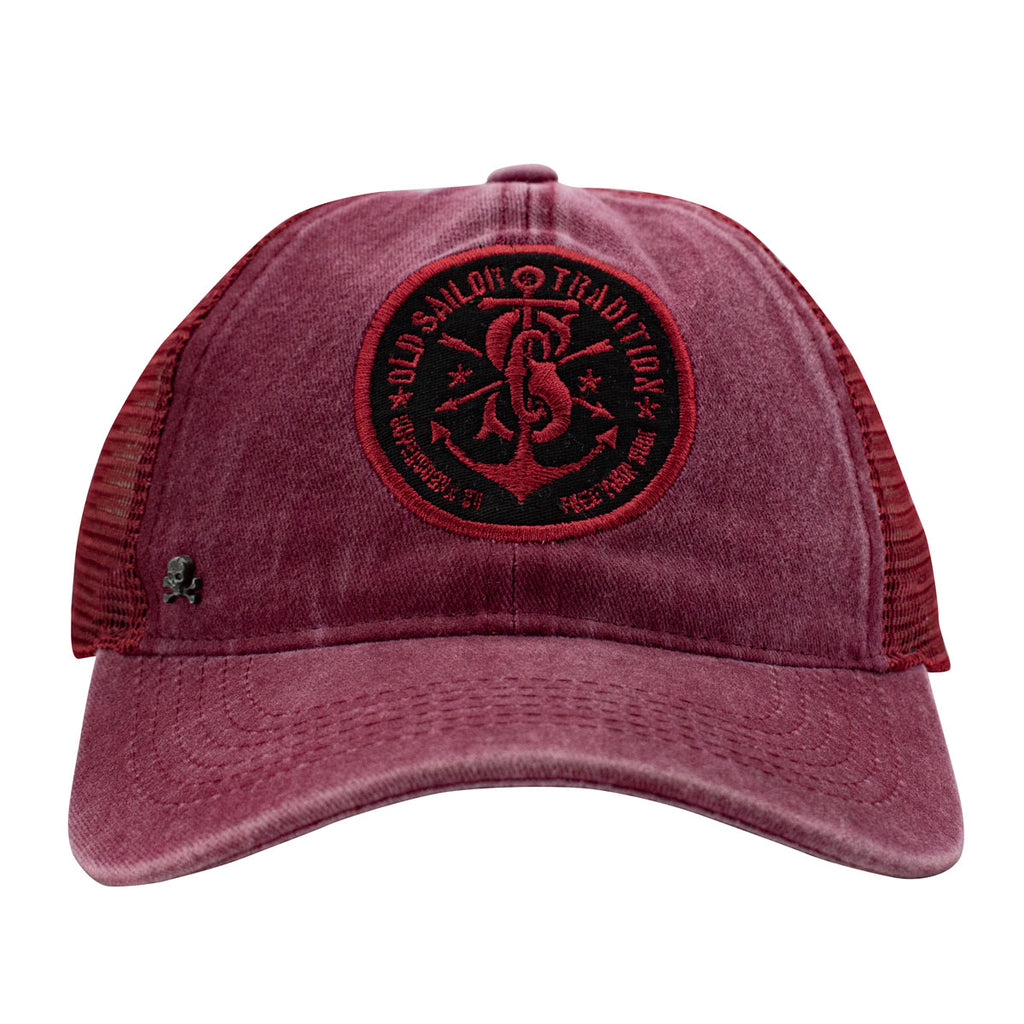 Gorra De Béisbol Vintage Old Sailor Vino