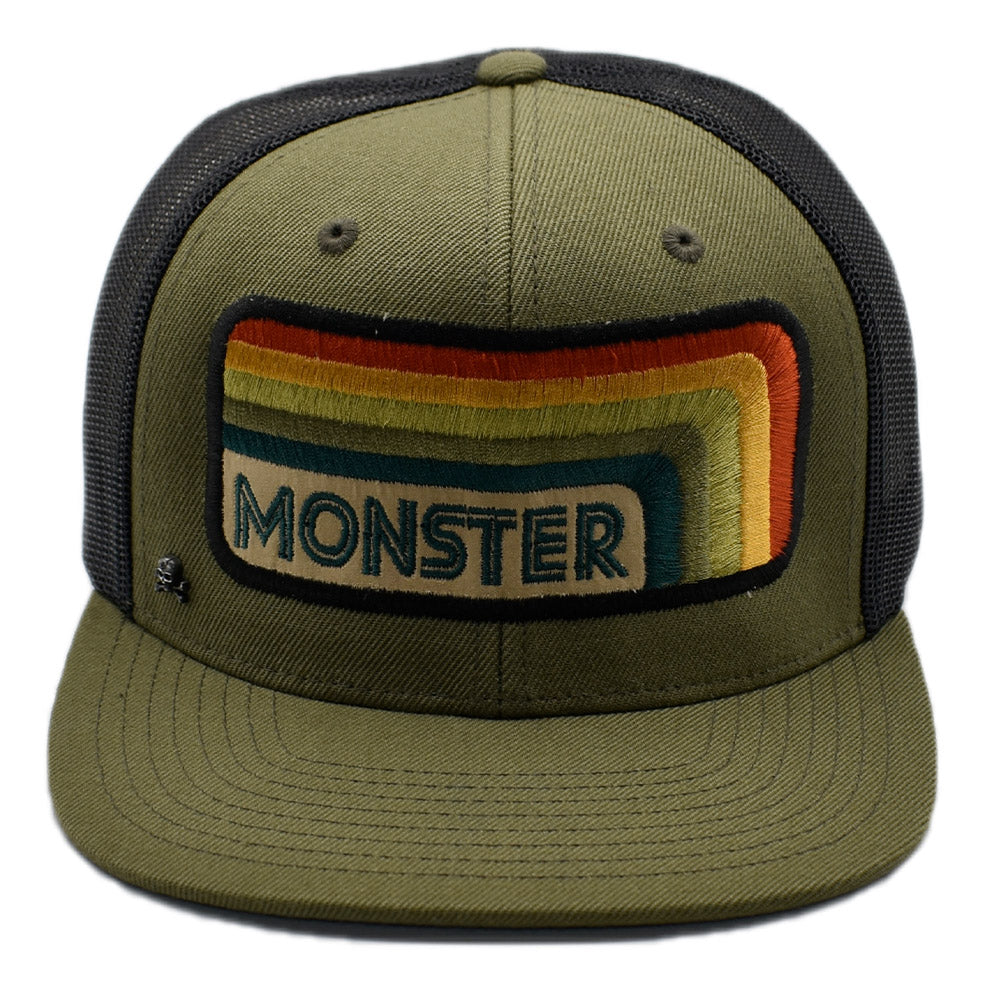 Gorra Hard Retro Green  Snapback / King Monster