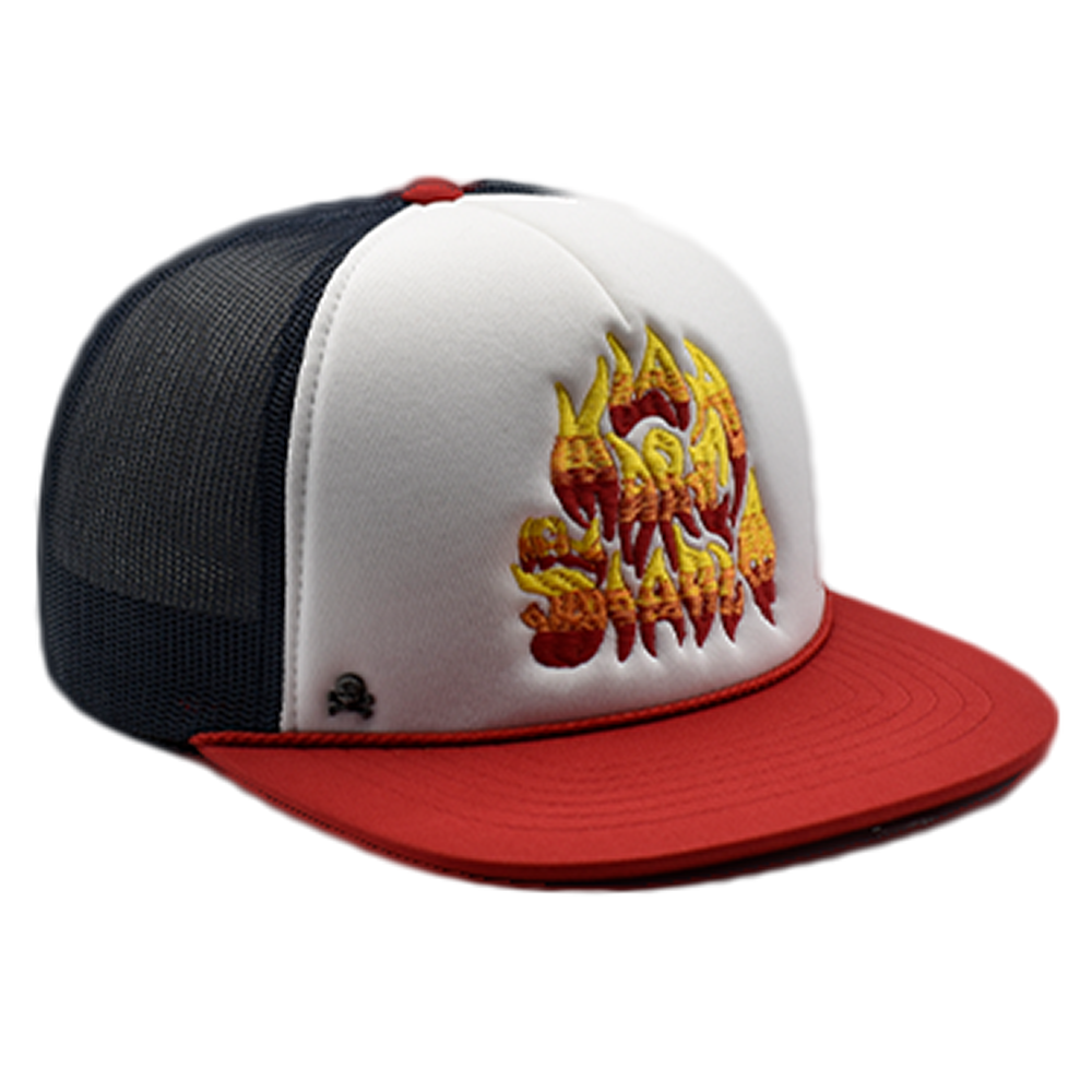 Gorra Trucker Monster Burning Soul Snapback / King Monster