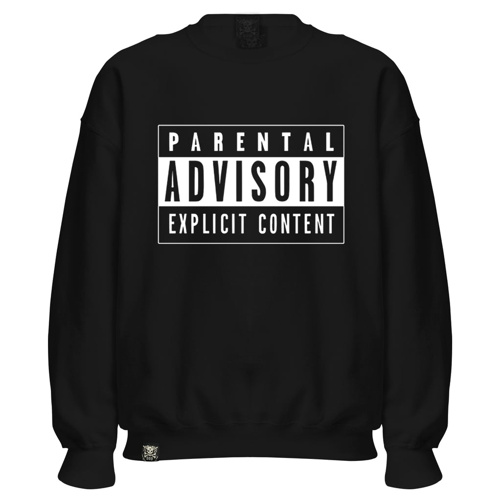 Sudadera Cuello Redondo Parental Advisory