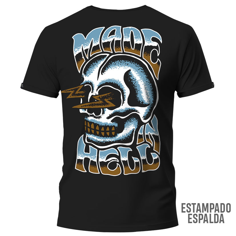 Playera Skull Chrome LMDD