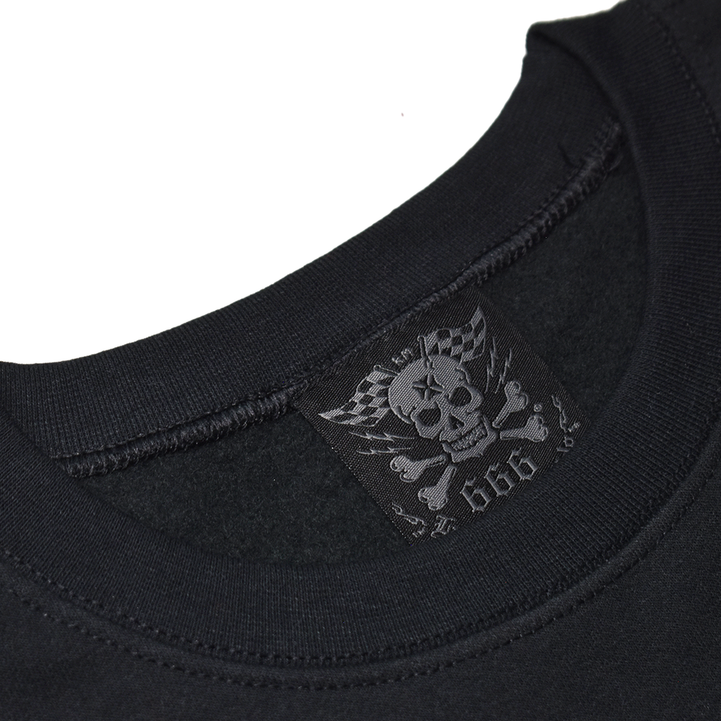 Sudadera Cuello Redondo Dark Baphomet