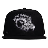 Gorra Plana Satan Slave Chivo