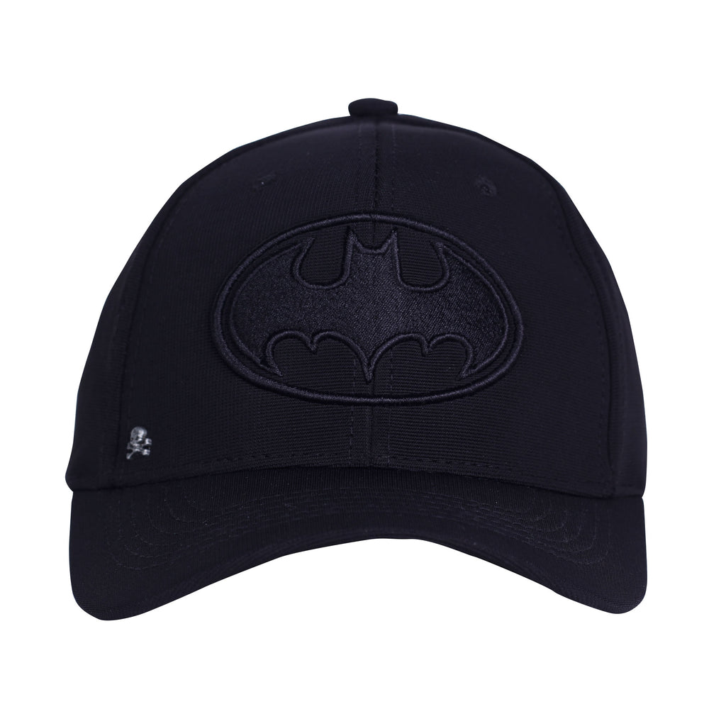 Gorra Baseball Logo Batman Negro Cerrada - Flex