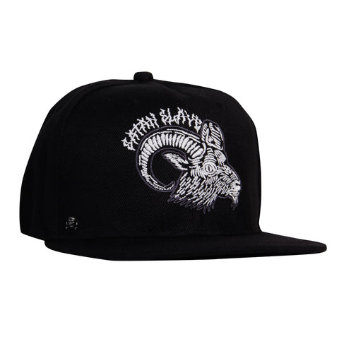 Gorra Plana Satan Slave Chivo