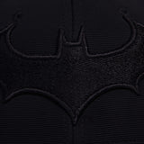 Gorra Baseball Flex Logo Arkham Negro