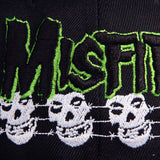 Gorra Plana Misfits Calaveras