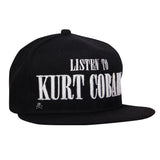 Gorra Plana Listen To Kurt Cobain