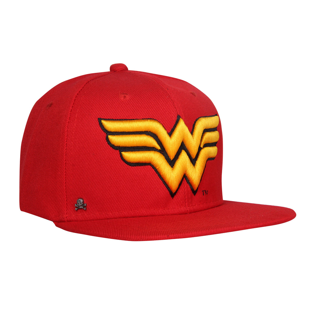 Gorra Plana Wonder Woman Roja