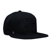 Gorra Plana Logo Batman Negro