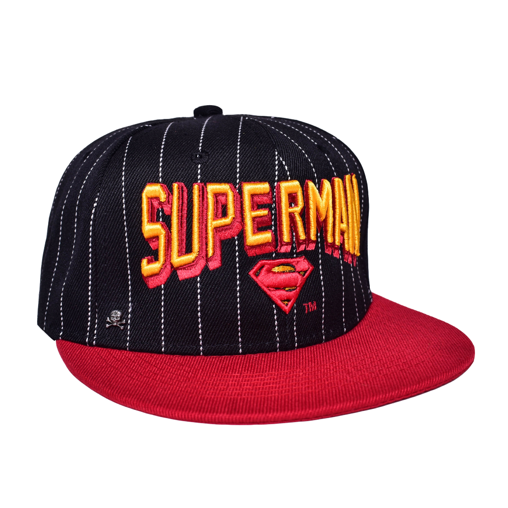 Gorra The Superman Negro / Rojo Lineas